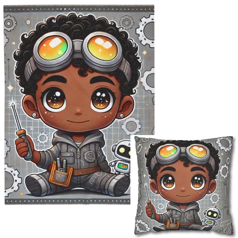 Snuggle Pop Creations - The Inventor Ezra Sparks